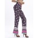 Boho Women Casual Print Elastic Waist Full Length Pants 6 Colors