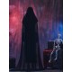 Black Devil Vampire Cosplay Costume Women Halloween Cloak Dress Clothing