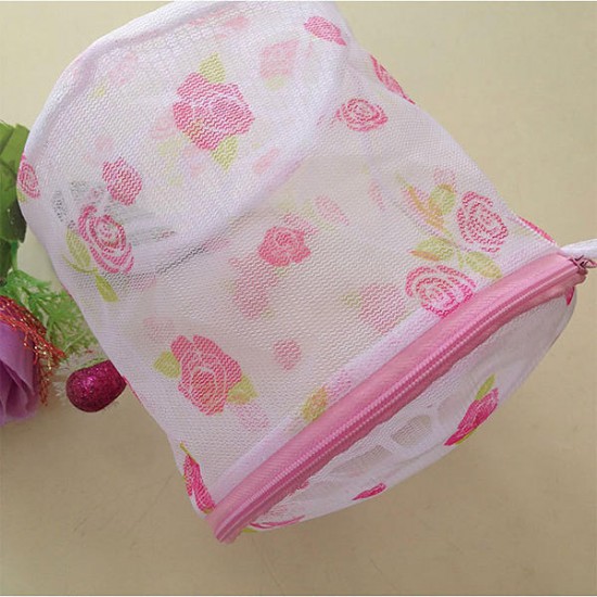 15*16CM Zipped Laundry Washing Bag Mesh Net Underwear Bra Wash Bags