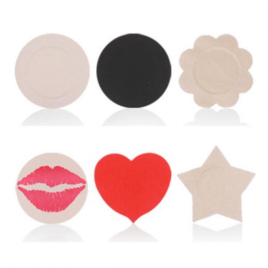 5 Pair Sexy Disposable Sticker Multi Shapes Strapless Backless Anti Exposure Bra Sticker 5 Pair Sexy Disposable Sticker Multi Shapes Strapless Backless Anti Exposure Bra Sticker