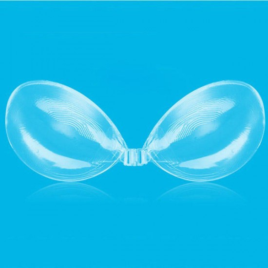 Backless Strapless Stick-on Transparent Silicone Gel Nu Bra