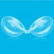 Backless Strapless Stick-on Transparent Silicone Gel Nu Bra