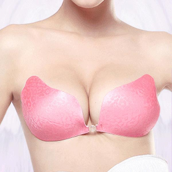 Butterfly Wings Shape Silicone Strapless Seamless Gather Invisible Nu Bra