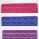 Cozy 3 Pcs Soft Breathable Three Rows Six Hooks Bras Strap Extender Extension Back Band