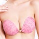 Front Closure Seamfree Strapless Gather Self-adhesive Nu Bra