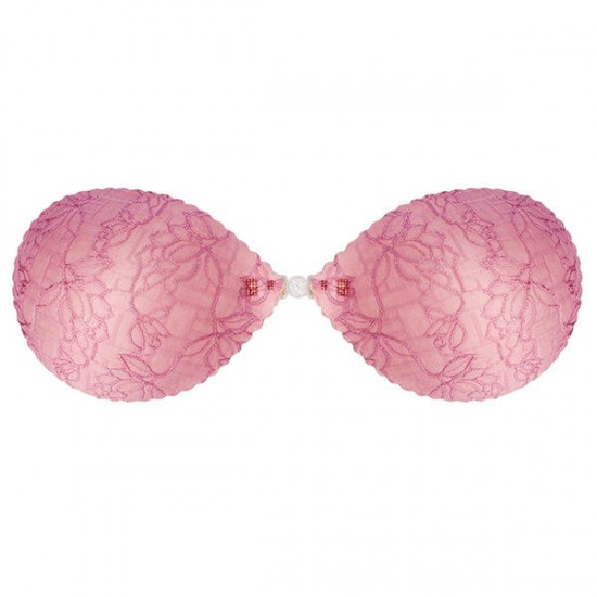 Front Closure Seamfree Strapless Gather Self-adhesive Nu Bra