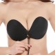 Front Drawstring Sticky Strapless Invisible Gather Nu Bra