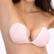 Lace Push Up Seamless Strapless Invisible Silicone Breathable Nu Bra