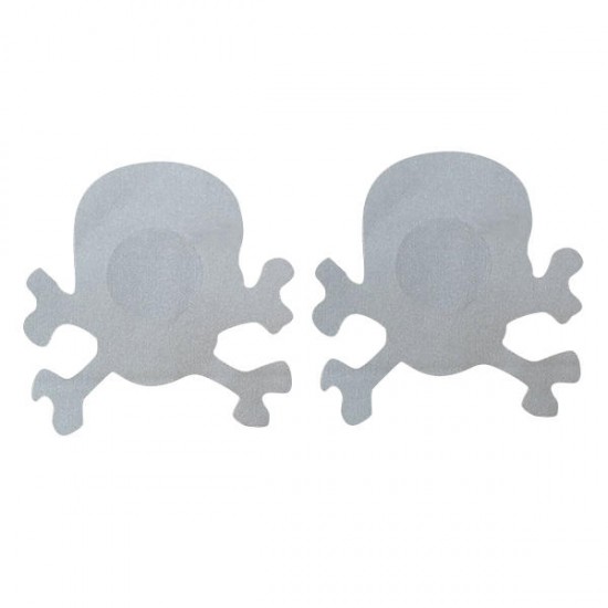 Sexy Skull Breathable Disposable Invisible Breast Nipple Sticker Cover