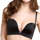 Gather Glaze One Piece Side Six Hooks Seamless Underwire Bra Set