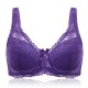 C Cup Sexy Lace Wireless Deep Plunge Adjusted Thin Bras