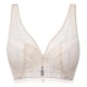 C D Thin Cup Lace Embroidery Adjustable Straps Plunge Push Up Bra