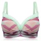 Camouflage Plunge Mid Thick Comfortable Push Up Bra