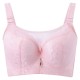 Comfy Gathered Adjustment Wrap Chest Anti Emptied Thin Bra