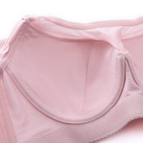 Comfy Gathered Adjustment Wrap Chest Anti Emptied Thin Bra