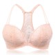 Front Closure Racerback Wireless Comfortable Lace Seduced Bra