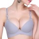 Push Up Adjustable Seamless Glaze Bra Brassiere Intimate