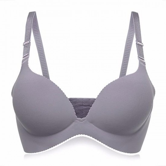 Push Up Adjustable Seamless Glaze Bra Brassiere Intimate