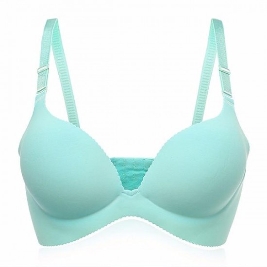 Push Up Adjustable Seamless Glaze Bra Brassiere Intimate