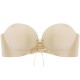 Push Up Backless Wire Free Wild Straps Trendy Bandeau Bra