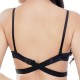 Sexy Dark U Seamless Milk Silk Push UP Brassiere Beauty Back Cross Straps Bras