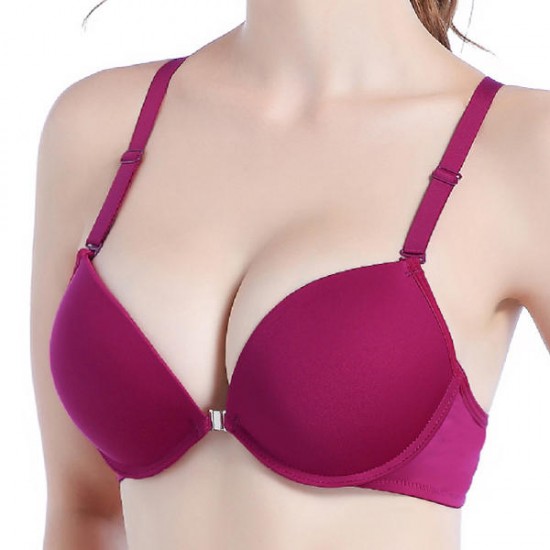 Sexy Front Closure Butterfly Beauty Back Adjusted Girls Bras