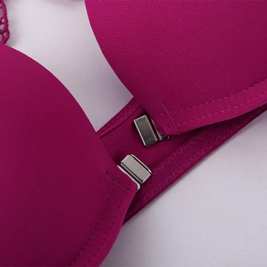 Sexy Front Closure Butterfly Beauty Back Adjusted Girls Bras