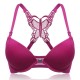 Sexy Front Closure Butterfly Beauty Back Adjusted Girls Bras