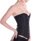 Floral Steel Boned Lace Up Back For Cinching Waist Cincher Corset