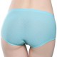 3Pcs Antibacterial Seamless Ice Silk Mid Waist Abdomen Breathable Panties