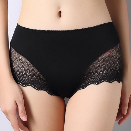 Breathable Lace Women Sexy Seamless Hollow Cut Panties