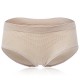 Comfort Striped Pattern Seamless Lycra Cotton Breathable Hips Up Low Rise Panties Briefs