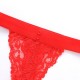 Seduced Ladies Underwear Fresh Button Hollow Lace T back Briefs