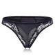 Sexy Beauty Embroidery Hollow Out Lace Mesh Perspective G-String Panties For Women