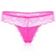 Women Erotic Floral Lace Seamless Thongs Cheeky Intimate Lingerie Panties