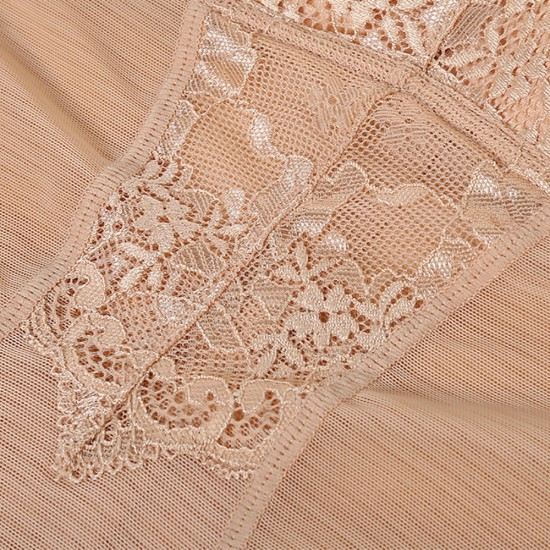 Add Long Wireless Thin Tank Top Lace Shapewear