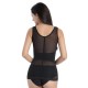 Add Long Wireless Thin Tank Top Lace Shapewear