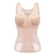 Breathable Lace Translucent Push Up Chest Waist Slim Vest Shapewear