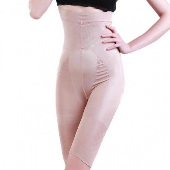 High Waisted Hip Lifting Slimming Thigh Stretchy  Breathable Shapewear