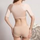 Autumn Winter V Neck Velvet Thicken Lace Keep Warm Bottoming Underwear For Women