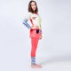 Autumn Women Lady Loose Cotton Leisure Home Sleepwear Milk Silk Pajamas Sets Lungewear