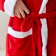 Coral Fleece Homewear With Hat Thick Robes Keep Warm Nightgown