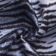 Plus Size Women Sexy See Through Zebra Striped Patchwork Babydoll Hollow Out Temptation Nightdress
