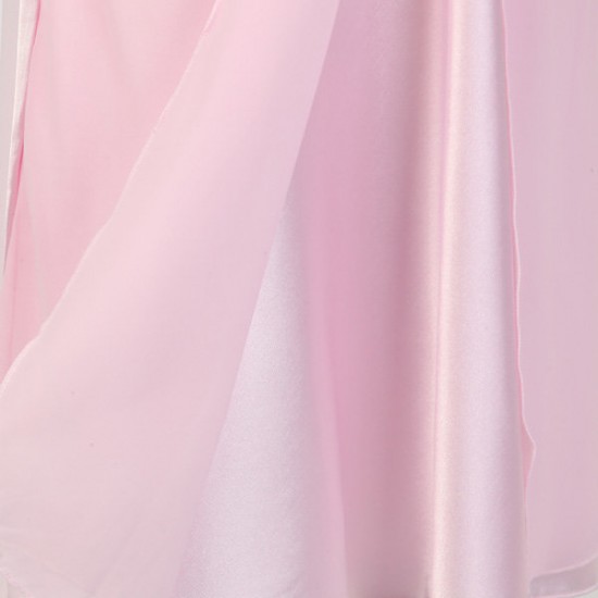 Sexy V-neck Faux Silk Strap Lace Casual Sleepwear Pajamas Nightdress