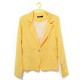 Fashion Casual Slim Ladies Buckle Stripe Lining Suit