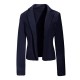 Three Quarters Sleeve Slim One Button Suits Jackets