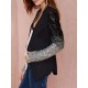 Women Work Style Autumn Sequin Blazers