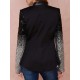 Women Work Style Autumn Sequin Blazers