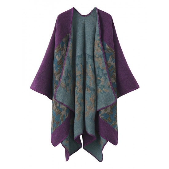 Casual Women Camouflage Printed Shawl Wrap