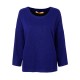 Casual Loose Women Solid Asymmetrical Hem Pullover Sweater